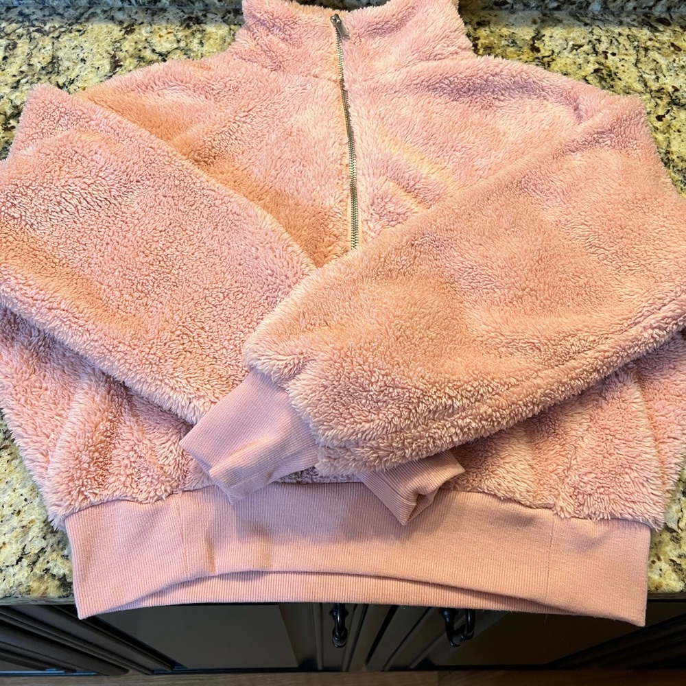 Express half zip Sherpa